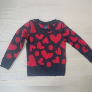 Baby GAP heart Sweater Size 3